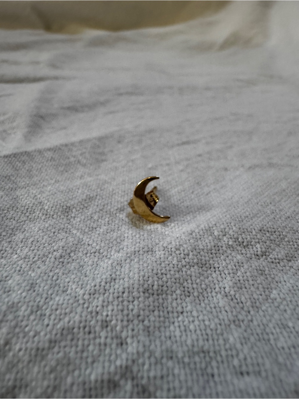 Catbird Gold Moon Tiniest Dancer Earring